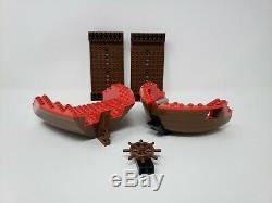 LEGO VTG Ship Boat Hull Parts 2557 Stern Bow And 2 Middle Pieces 2559 2560