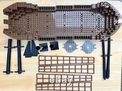 LEGO Vintage Pirate Ship 6285 Hull, Masts, and Parts