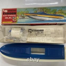 LS Boat Vintage Unassembled Retro Stardom LS Total Length 45cm Japan 2p