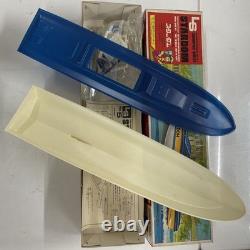 LS Boat Vintage Unassembled Retro Stardom LS Total Length 45cm Japan 2p