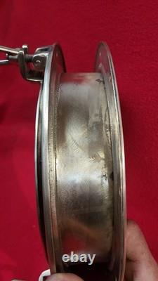 Large Bronze Porthole 12 Diameter 8 Glass Vintage Boat Parts Port Hole