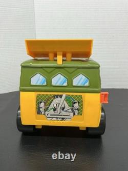 Large Lot Vtg 90s TMNT Mixed Lot Van Boat Motorcycle Figures Helicopter Parts
