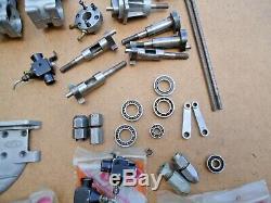 Large Lot of Vintage K&B 3.5 Nitro RC Boat Engine Parts Inboard Outboard as-is
