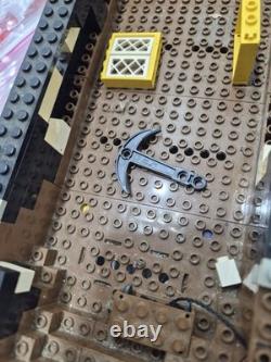 Large Lot of Vintage Lego Pirate Ship Parts Pieces Replacement Boat Hull Flags+