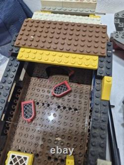 Large Lot of Vintage Lego Pirate Ship Parts Pieces Replacement Boat Hull Flags+