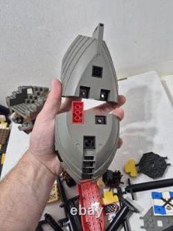Large Lot of Vintage Lego Pirate Ship Parts Pieces Replacement Boat Hull Flags+