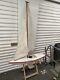 Large Vintage Rc Model Remote Control Sailboat No Remote, Parts Or Repair 38