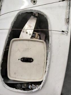 Large Vintage RC Model Remote Control Sailboat No Remote, Parts or Repair 38