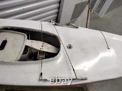 Large Vintage RC Model Remote Control Sailboat No Remote, Parts or Repair 38