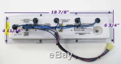 Larson Boats Senza 210 LX Vintage Dash Gauge Panel 1988 1989 New