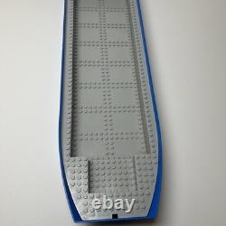 Lego Boat Hull 7994 City Harbor, 74 x 18 x 7 with Light Bluish Gray Top Used