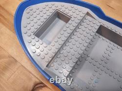 Lego Boat Hull 7994 City Harbor, 74 x 18 x 7 with Light Bluish Gray Top Used