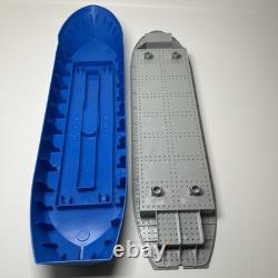 Lego Boat Hull 7994 City Harbor, 74 x 18 x 7 with Light Bluish Gray Top Used