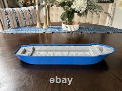 Lego Boat Hull For Set 7994 City Harbor #57789c01 As-is