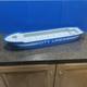 Lego Boat Hull For Set 7994 City Harbor Lines Freight 57789c01pb01 74x18x7 Rare