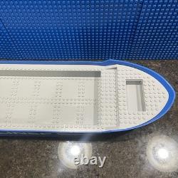 Lego Boat Hull For Set 7994 City Harbor Lines Freight 57789c01pb01 74x18x7 Rare