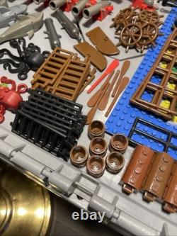 Lego Bulk Pirate Minifigure Lot Boat Parts Weapons Accessories Vintage 6270 6285