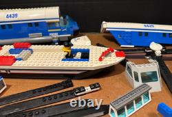 Lego City police boat car Helicopter parts printed pieces some vtg incomplete