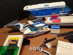 Lego City police boat car Helicopter parts printed pieces some vtg incomplete