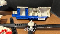 Lego City police boat car Helicopter parts printed pieces some vtg incomplete
