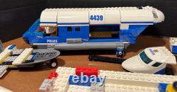 Lego City police boat car Helicopter parts printed pieces some vtg incomplete