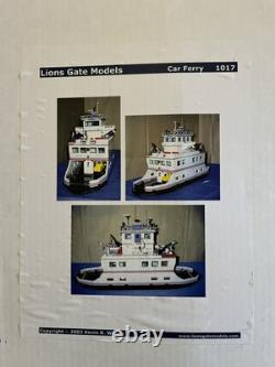 Lego Custom model Car Ferry By Lions Gate Official Vintage Lego Parts Rare