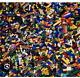 Lego Job Lot Bundle. 18kg Of Lego Bricks Windows Wheels Vintage Boat Train Parts