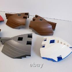 Lego Lot of 5 Pirate Boat Hull Pieces Vintage Pirate Ship Parts