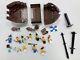 Lego Pirate Lot 11 Minifigures, Weapons, 6274 Parts, Hull, And Firing Cannons