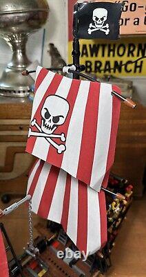 Lego Pirates II Brickbeard's Bounty 6243 Boat Ship Near Complete Missing Parts