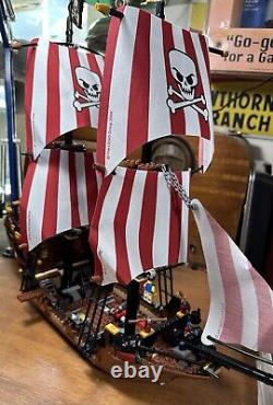 Lego Pirates II Brickbeard's Bounty 6243 Boat Ship Near Complete Missing Parts