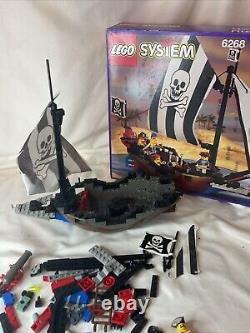 Lego Pirates Renegade Runner Pirates Ship 6268 VTG Set Parts Not Complete