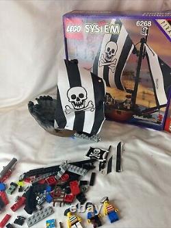 Lego Pirates Renegade Runner Pirates Ship 6268 VTG Set Parts Not Complete