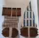 Lego Pirates Spare Parts 2559 2557 2541. Caribbean Clipper Sails. Vintage