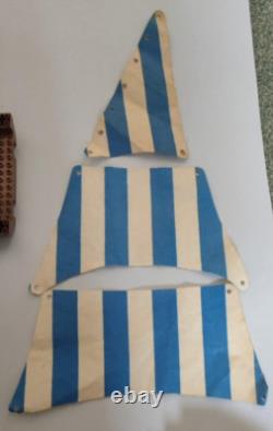 Lego Pirates Spare Parts 2559 2557 2541. Caribbean Clipper Sails. Vintage