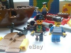 Lego Vintage Pirates Ship, Boats, Minifigures And Spare Parts Huge Job Lot