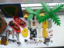 Lego Vintage Pirates Ship, Boats, Minifigures And Spare Parts Huge Job Lot