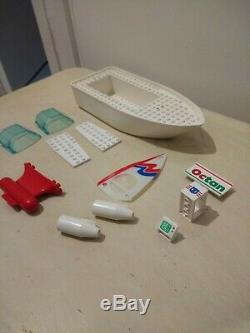 Lego Vintage Town Classic Boat Sea Plane Octan Bundle Parts Pieces Keel weighted