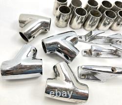 Lot 21 Vtg Boat boat marine Deck Hardware Parts Dock Cleats Rail Mount Sail Tie