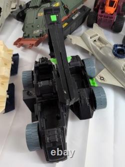 Lot Of 12 Vintage GI Joe 80's 90's Vehicles Boats AirCraft And More! Must See