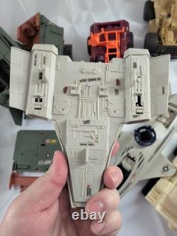 Lot Of 12 Vintage GI Joe 80's 90's Vehicles Boats AirCraft And More! Must See