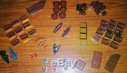 Lot Of Lego Pirate Ship Boat PartsBrownBow, Stern, CannonsSome Vintage