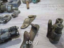 Lot Of Vintage Boat Nautical Hardware Brass Parts