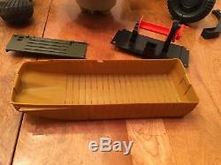 Lot Vintage G. I Joe 1960's 60's Boat Space Capsule Trailer Vehicle for Parts