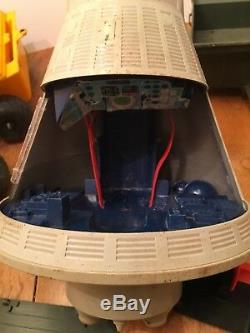 Lot Vintage G. I Joe 1960's 60's Boat Space Capsule Trailer Vehicle for Parts