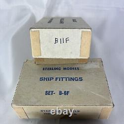 Lot Vintage Sterling Models B-20F Ship Fittings for American Scout Boat Lumba