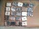 Lot Of 23 Boxes Vintage Lead Model Ship Parts Small Boats Cannons Planes Trim
