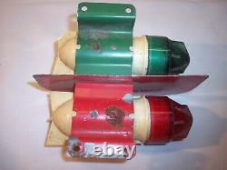 Lot of 3 Vintage Delta Rocket Boat Bow Bicycle Lights Navigation Parts of Repair