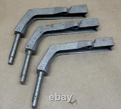 Lot of Vintage OMC Johnson Evinrude Chrysler Boat Parts Emblems Shift Lever OEM