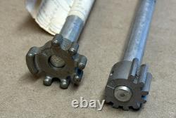 Lot of Vintage OMC Johnson Evinrude Chrysler Boat Parts Emblems Shift Lever OEM